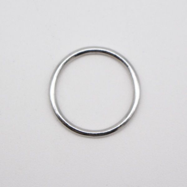 Кольца для бюстгальтера металл ⌀12.0 мм, белая бронза, Arta, 20 шт