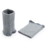 Манжеты трикотажные 7.0х9.0 см, 1 пара, тонкие 14кл. 1х1, 738 перламутровый