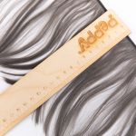 Трессы для кукол 15 см, 100 см, 22 г, 35 серый, HobbyBe HAR-11