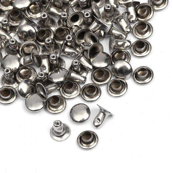 Хольнитены односторонние сталь 7х7 мм, №33, TBY.5107 цв. никель уп. 1000 шт, TBY