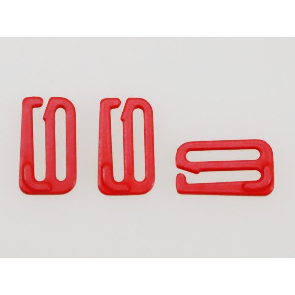 Крючки для бюстгальтера металл 15.0 мм, 100 красный, Arta, 50 шт