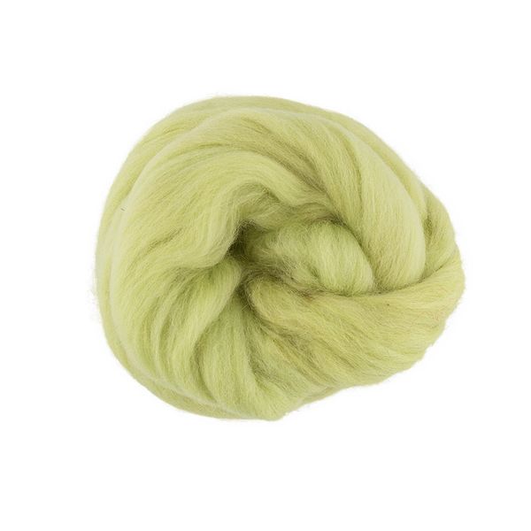 Шерсть для валяния (до 29 мкр), 50 г. 1006 липа, Gamma TFS-050