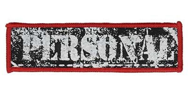 Термоаппликация №68/5, 5 шт, №1657A Personal 11х3 см, Gamma