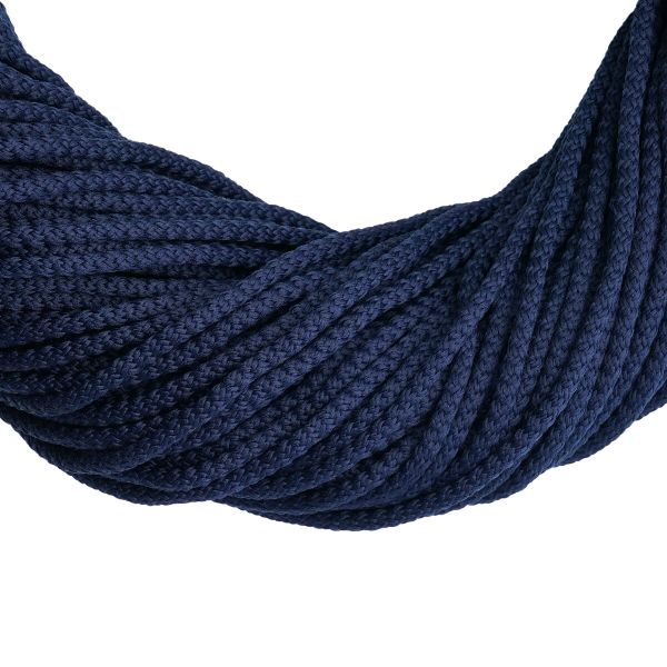 Шнур плетеный ⌀4.0-5.0 мм / 100 метров, 030 т.синий