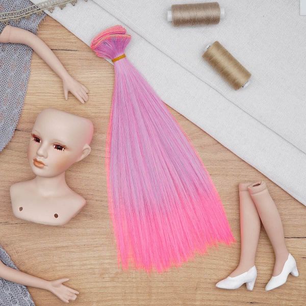 Трессы Элит прямые двухцветные №27 4516Т/2124, длина 27см, ширина 100 см, 1шт, 26445