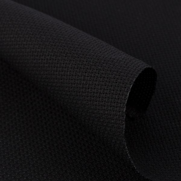 Канва Aida 14 ct, 30х40±2 см, черный, Gamma