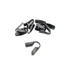 Протектор для защиты тросика 2 мм, 10 штук, Astra&Craft (черный) 4AR2029