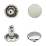 Хольнитены двухсторонние ⌀7 мм, h=6-7 мм, сталь, New Star №33, никель, уп≈2000 шт