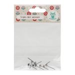 Глаза для кукол и игрушек 7мм на метал. ножке, 8 шт, цв.прозрачный