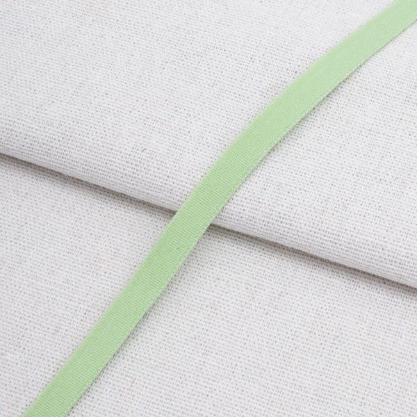 Резинка бельевая (бретелечная) 7.0 мм / 50 метров, 5713 салат, 46-07043/07