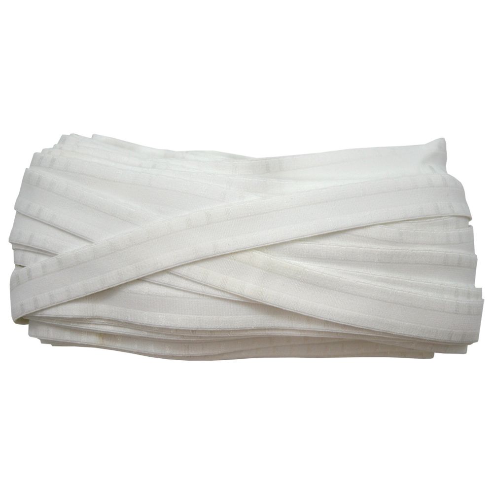 Резинка бельевая (бретелечная) 18.0 мм / 25 метров, ST/32, белый