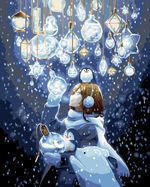 Картина по номерам Фрея PNB/PLDD-233, Волшебное свечение, (со светодиодами) 50х40 см