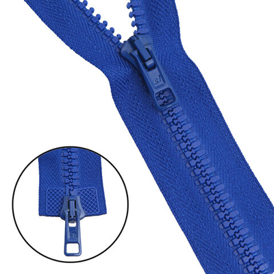 Молния трактор Arta Т6 (6 мм) 2 зам., разъем., 75 см, цв. 088 яр.синий, уп.5 шт