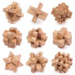 Набор Головоломок деревянных, 1 шт, №1 102 элемент, Delfbrick DLS-24
