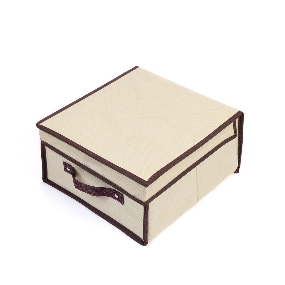 Органайзер для хранения 30х28.5х15 см, Бежевый, Stilerra home PFH-117