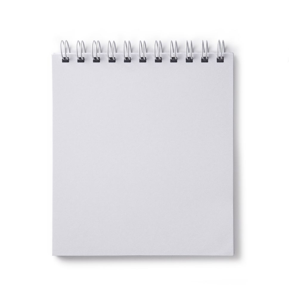 Артбук (скетчбук), блок белый, жесткая подложка, 100 г/м², 166х175 мм, на гребне 80 л. 2 шт, Нежные лапки 01615, Светоч А231