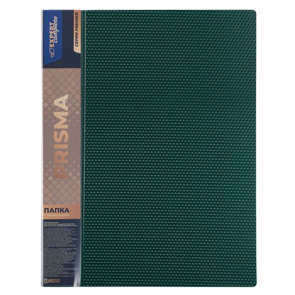 Папка с вкладышами 20 л. A4 600 мкм 20 мм, 6 шт, изумрудный EC211500010, Expert Complete