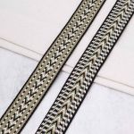 Стропа (ременная лента) 38 мм / 3 метра, [41.33 г/пог.м], с принтом, T0336 хаки/белый/черный, 3Al362