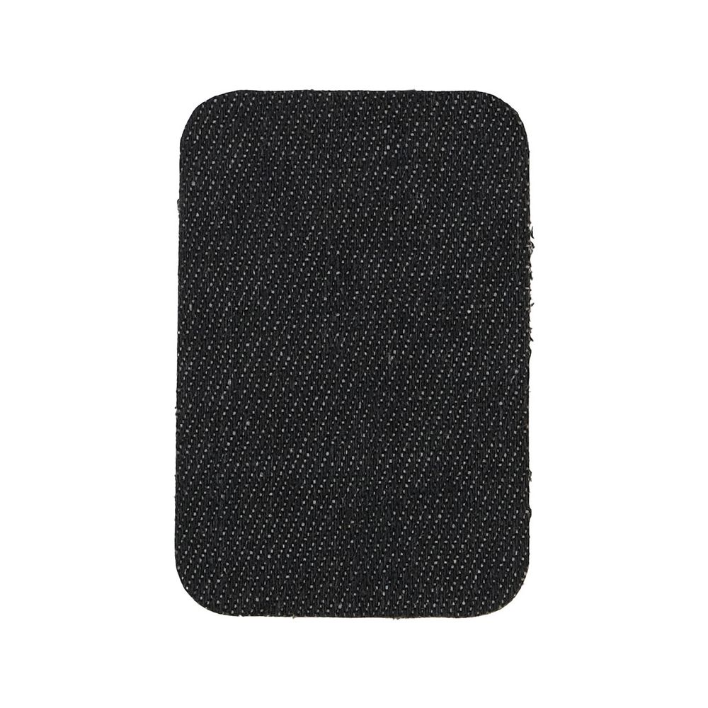 Термозаплатка, джинс, 52x78мм (черный (black)), AZ08, 10 шт