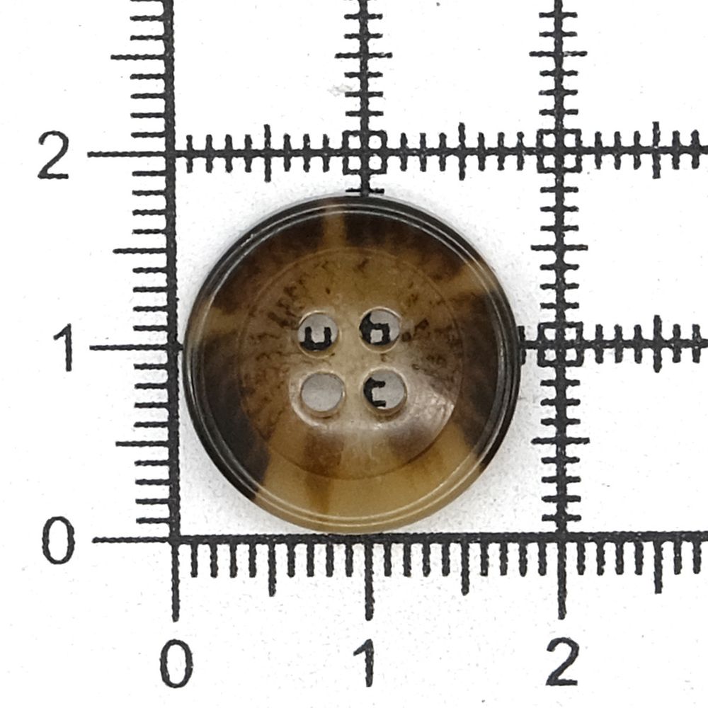 Пуговицы 4 прокола 28L (col.B (коричневый)) CN, 144 шт