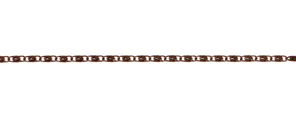 Цепочка декоративная 7.7х3 мм, 25 м,±0.5 м, под медь, Micron MI-01