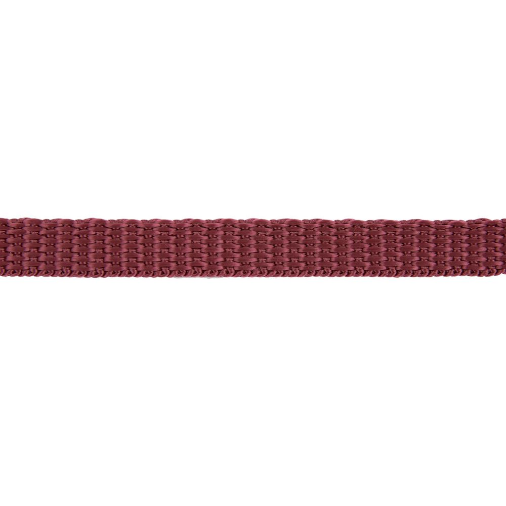 Стропа (ременная лента) 10 мм / 25 метров, толщ. 1.1 мм, [5.6 г/пог.м], 100% п/п, бордо, Gamma 3741