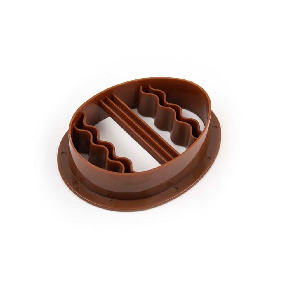 Вырубка для пряника пластик, 1 шт, №02 Яйцо, S-Chief SHF-0349