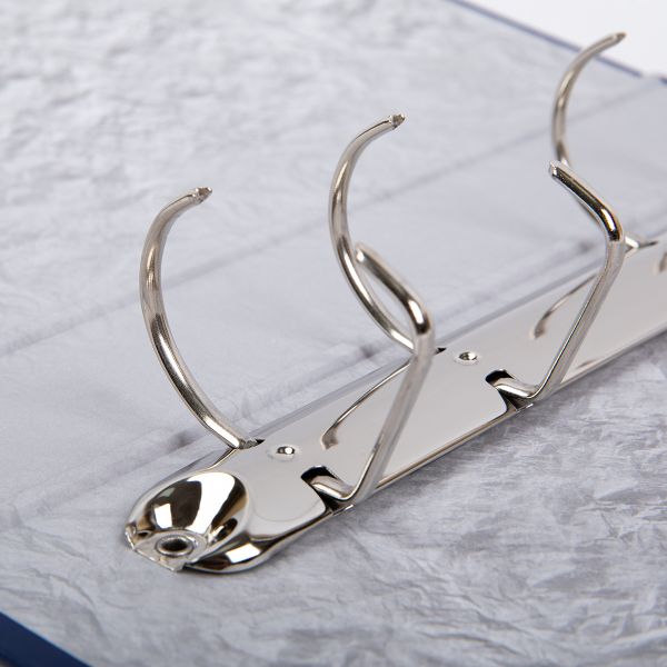 Альбом для монет без файлов на 4 D-кольцах Коллекционер 240х270 мм, синий EC111490002, Expert Complete