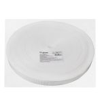 Стропа (ременная лента) 25 мм / 50 метров, толщ. 1.08 мм, [10 г/пог.м], 100% п/п, белый, Gamma G-25 W