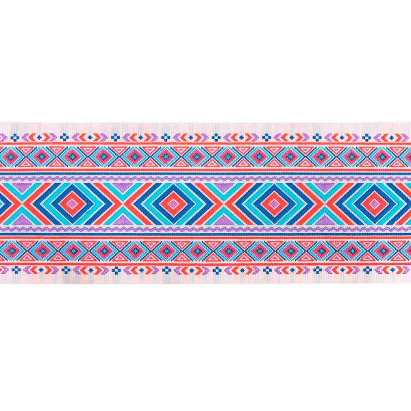 Лента (тесьма) жаккардовая 70.0 мм / 10±0.5 метров, 6, Gamma TRJ-116YP