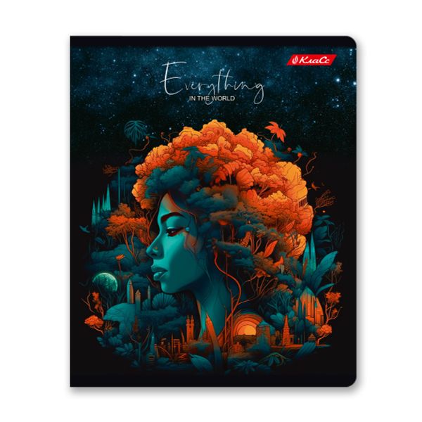 Тетрадь ученическая общая, глянцевая ламинация, A5+ 48 л. на скобе 65 г/м², белизна 100%, 10 шт, клетка в термоусадочной пленке, 000744 Гламурная, Светоч 48ТЕТк-004