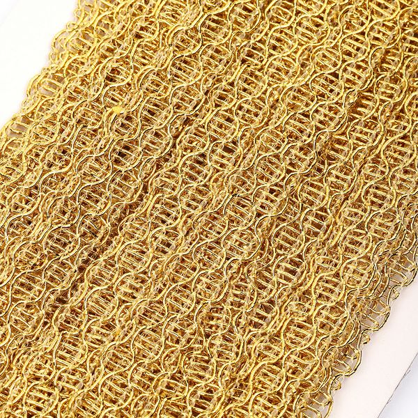 Тесьма отделочная 12 мм / 13.71 метров, TBY 916 цв.золото