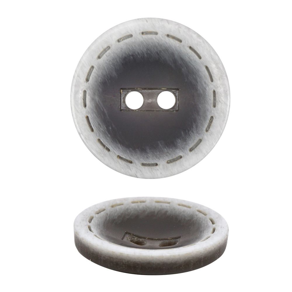 Пуговицы 2 прокола 28L (050 (св.серый)), 72 шт /TOS/