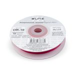 Лента капроновая (органза) 10.0 мм / 22.8±1 метра, 118 малиновый, Blitz OR-10