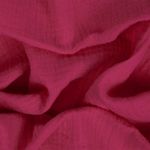 Муслин 125 г/м², 130 см / 2 метра, TBY.Mus.24723.51.2, цв.51 ярко-розовый