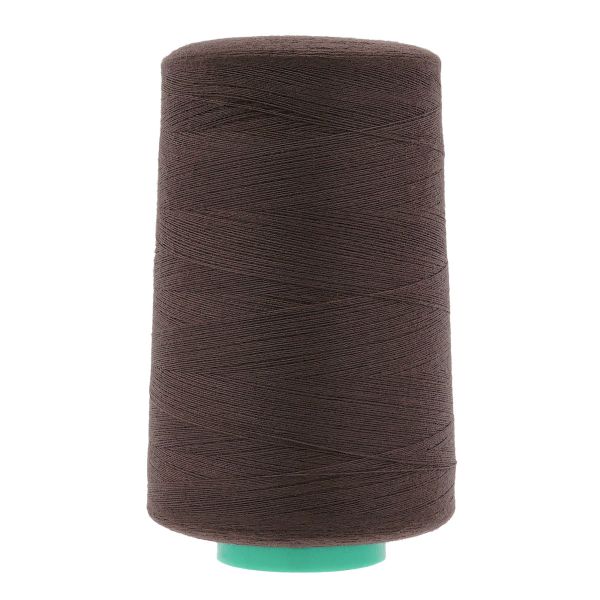 Нитки универсальные Bestex 40/2, 4570 м (5000 ярд) / 1 кат., K499 темный шоколад, NEW