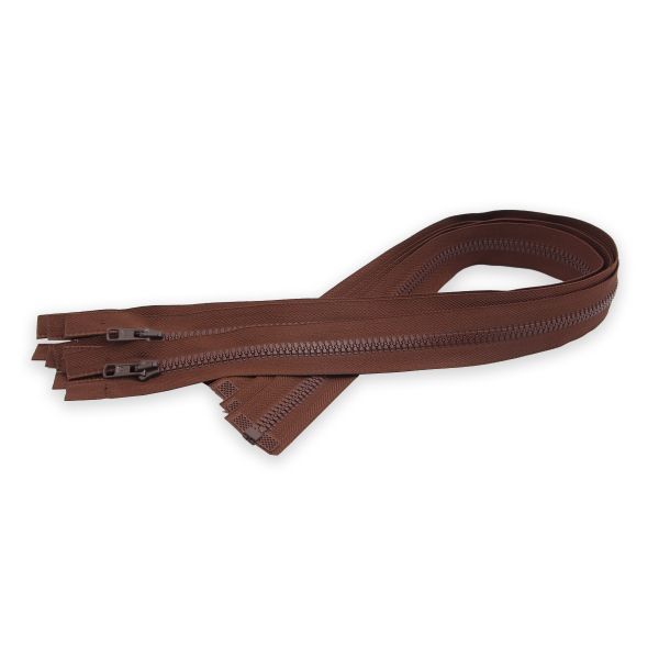 Молния трактор Arta Т6 (6 мм) 1 зам., разъем., 65 см, цв. 066 св.коричневый, уп.5 шт