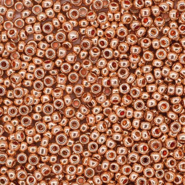 Бисер Preciosa св.золото 10/0 (2.3 мм), круг.отв, 20гр, уп.5 шт