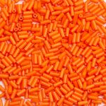 Стеклярус Astra&Craft 5 мм, 150 г (10х15 г), цв. 50 оранжевый/непрозрачный