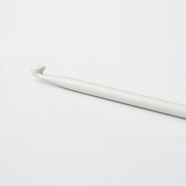 Крючок афганский Knit Pro Basix Aluminum 2 мм / 30 см, алюминий, серый, 30820