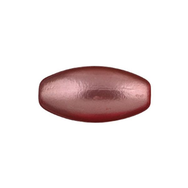 Бусины пластик 3х6 мм, 100±5 шт, /РП/, №07 гр.розовый, Zlatka PFB-26