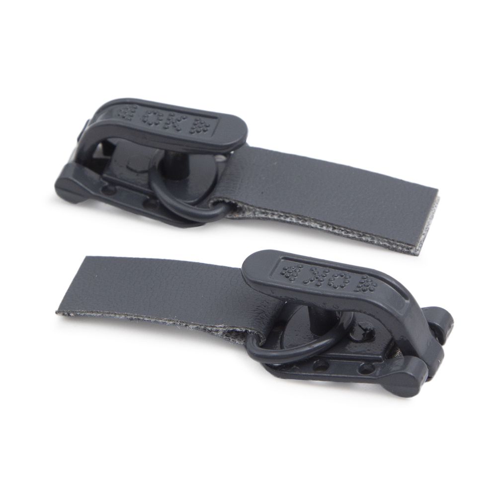 Крючок шубный PQ 45 мм, серый, PQ5208, 5 шт