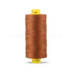 Нить отделочная Gutermann Mara 30/2, 300 м, 702404, 650 золотисто-каштановый, 1 катушка