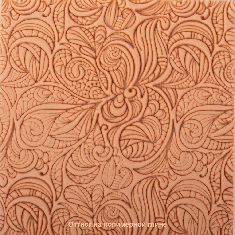 Текстурный лист Craft&Clay TSN, 10 Листья орнамент