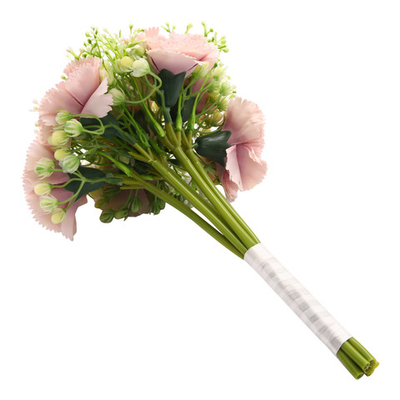 Цветы искусственные Гвоздика, 7 шт, 29см, A Лавандово-розовый