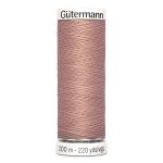 Нитки универсальные Gutermann Sew-all 100 (200 метров), 5 кат. | 991 розово-бежевая пудра