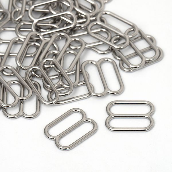 Рамки-регуляторы для купальника металл 16.0 мм, 816C.SW цв.никель, уп.100 шт