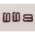 Крючки для бюстгальтера металл 10.0 мм, 076 сливовое вино, Arta, 50 шт