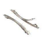 Основа для заколки автомат, 10см, 2 шт в упак, Астра