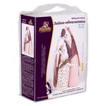 Набор для шитья игрушки Зайки-обнимашки 27 см, Miadolla R-0143